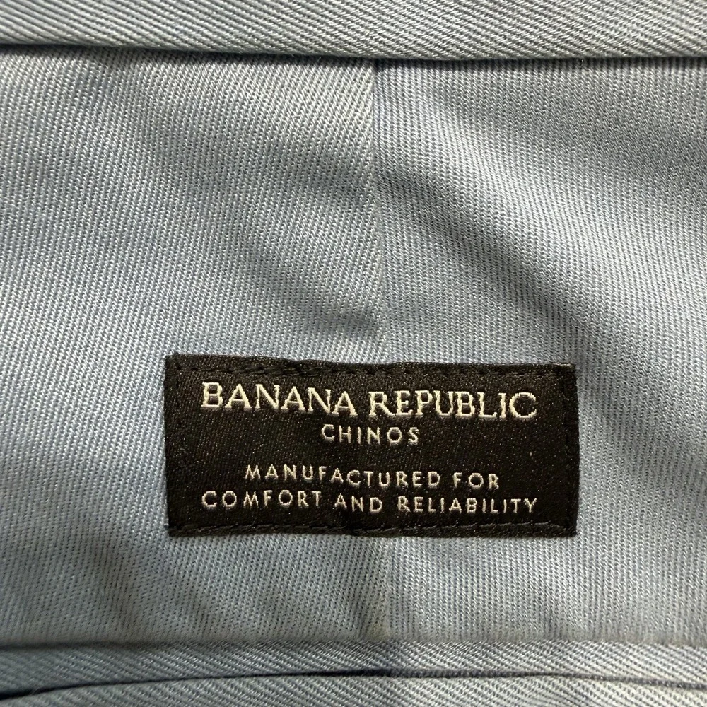 Banana Republic Aiden Chino‎ Coastal Blue Stretch Pants Rapid movement